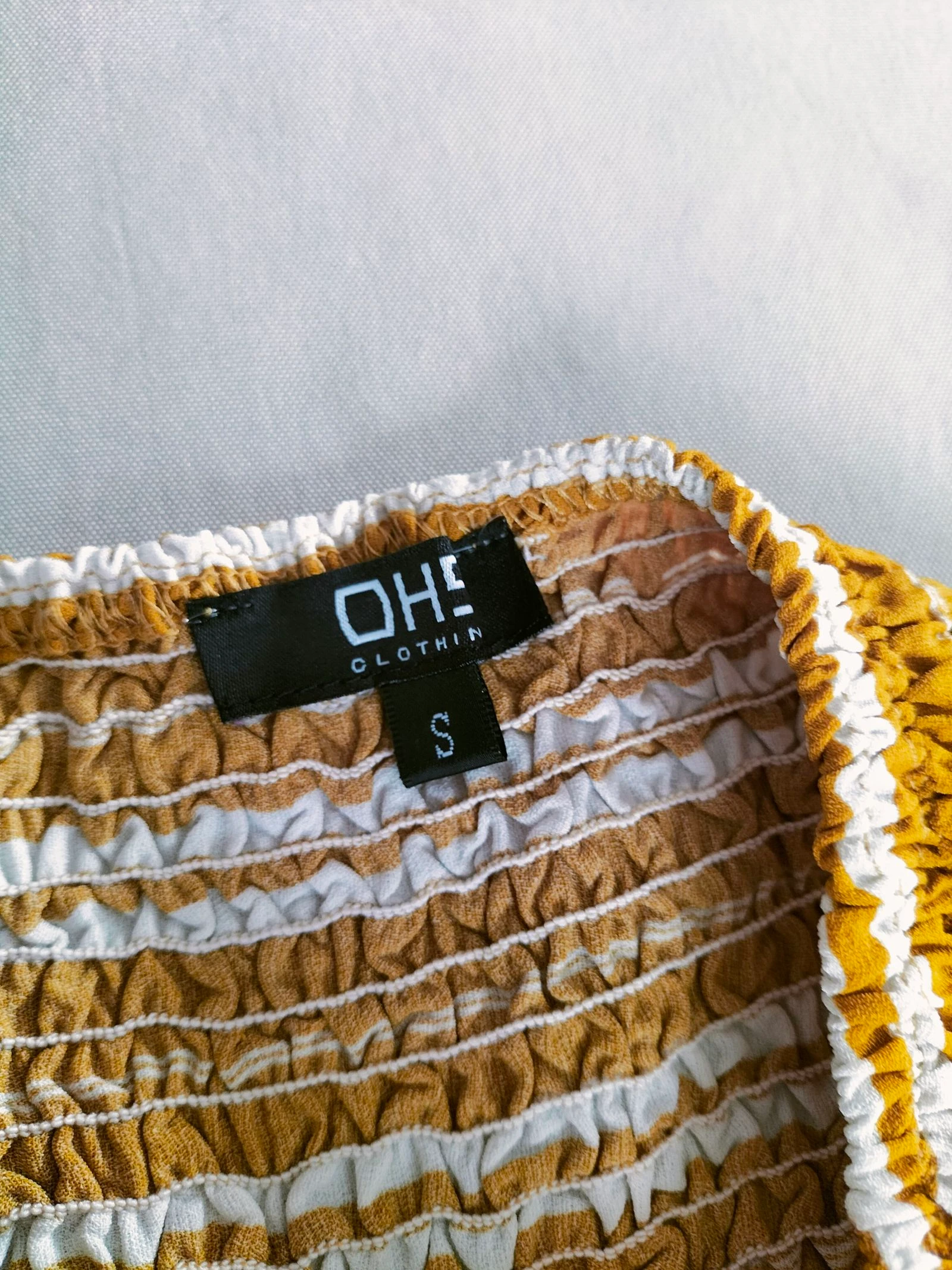 Macacão Pantalon S | OHS Clothing | Novo | Amarelo & Mostarda – photo 6